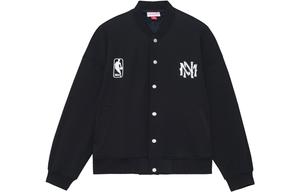 Бейсбольная куртка унисекс черный Mitchell Ness