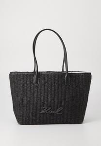 Сумка-шоппер KARL LAGERFELD SIGNATURE BEACH BASKET BAG UNISEX, Black
