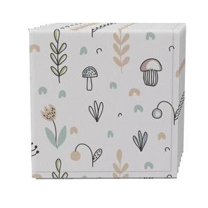 Набор салфеток из 4 шт., 100 % хлопок, 20x20 дюймов, Simple Nursery Floral