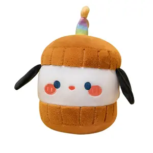 Поющая плюшевая медвежья кукла высотой 27 см OU DI PIG