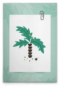 Картина на холсте A.S. Création Dream Big 1 цвет grünweissorangeschwarzbraun