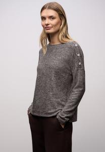 Топ Street One Long sleeved top, Braun/Brown