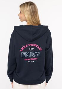 Худи Zwillingsherz Hoodie, Dunkelblau/Dark Blue