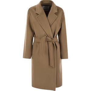 MaxMara Кашемировое миди пальто Max Mara, Brown