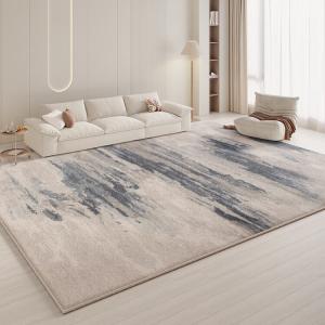 Budis Ковер 100х200 см из искусственного кашемира, толстый плюшевый, для гостиной и спальни, бесшумный, большой, Qingfeng07