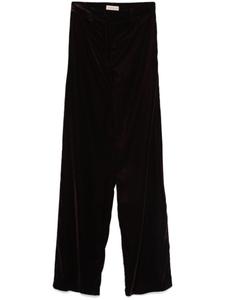 Бархатные брюки Blanca Vita, красный