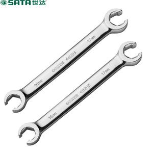 Shida SATA 48201 полностью полированный ключ для масляных трубок 9*11 мм (3 шт.)