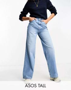 Синие джинсы ASOS DESIGN Tall Dad