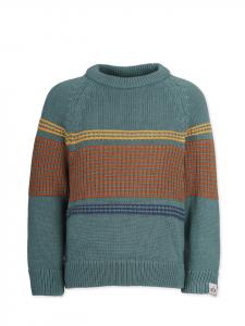 Пуловер Band of Rascals Strick 70th Stripes, цвет sage