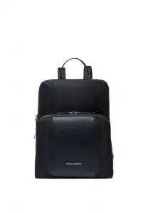Расширяемый рюкзак для ноутбука Piquadro, Nero