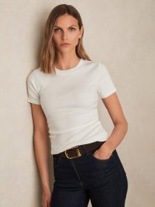 Футболка Tess Ribbed Reiss, White