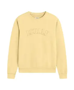 Минималистичная ванильная толстовка Ecoalf, желтый