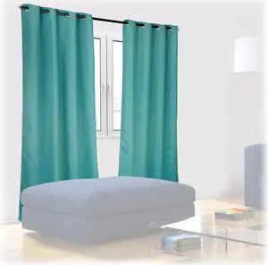 Relaxdays 6 x Узорчатая штора 245 x 135 см Relaxdays