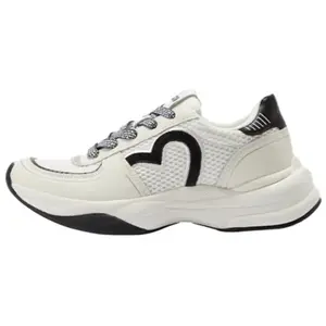 LOVE MOSCHINO Низкие повседневные туфли женские белые черные