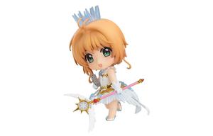 Фигурка нендоройд gsc sakura kinomoto №1040 cardcaptor sakura clear card edition clear ver чиби 11см GOOD SMILE COMPANY