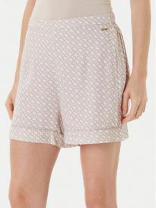 Пижамные шорты regular fit Sateen 50545612 Boss, бежевый