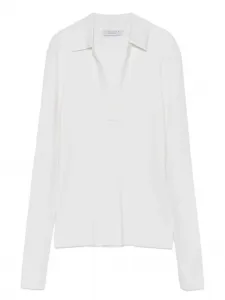 Свитер с V-образным вырезом Gabriela Hearst, нейтральный