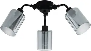 Светильник потолочный Eglo Forestburg, черный