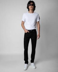 Мужские джинсы узкого кроя mick Zadig & Voltaire, черный