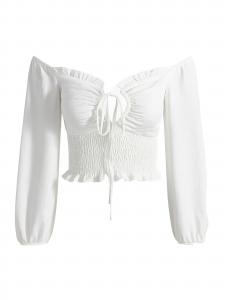 Elara Блузка в белом цвете