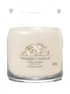 Свеча из кашемира Medium Warm Yankee Candle, коричневый