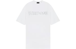 Футболка с логотипом WE11DONE белая