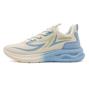 Амортизирующие, дышащие, увеличивающие рост низкие повседневные кроссовки Men's WARRIOR, бежевый