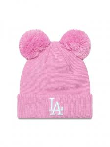 Зимняя шапка New Era Wmns Double Pom 60565279, розовый