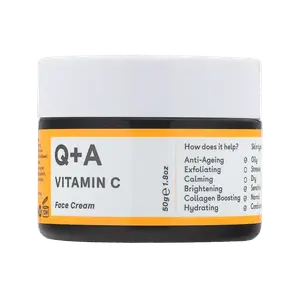 Крем для лица с витамином С, 50 г Q+A Vitamin c