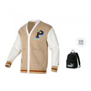 Куртки Unisex V-образный вырез Moderate Others PUMA, хаки (with puma bag 1 pc)