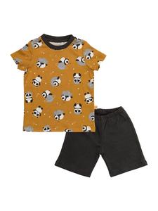 Детские шорты из органического хлопка золотого цвета. Schlummersack