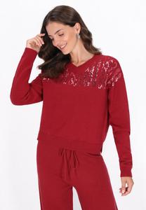 Джемпер usha Jumper, Burgundy/Red