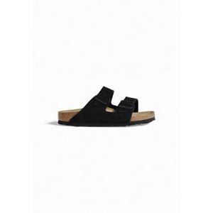 Черные замшевые сандалии Birkenstock