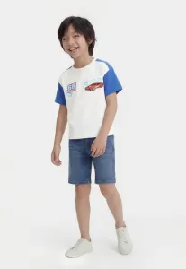 Футболка с матовым принтом Gap, New Off White