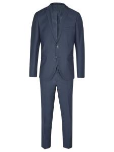 Приталенный костюм Steffen Klein, пыльно-синий