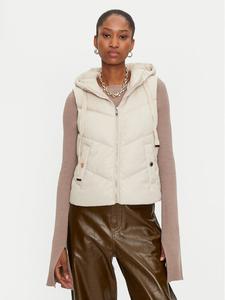 Утепленный жилет regular fit 232-GSOLO Morgan, экрю