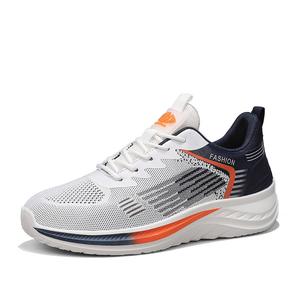 Низкие повседневные туфли мужские SHOUBA, White Dark Blue