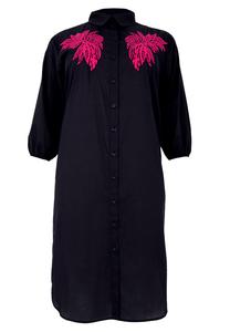 Блузка на пуговицах MIT KNÖPFEN Yoek, синий