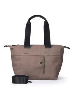 Многофункциональная вертикальная сумка ручной работы цвет тауп Kcb, светло-коричневый