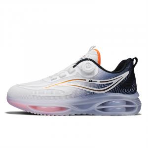 WARRIOR Кроссовки мужские низкие, черно-оранжевые