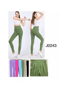 Леггинсы COFI 1453 Damen Gym Fitness Leggings sportleggings Jogging Sport, розовый