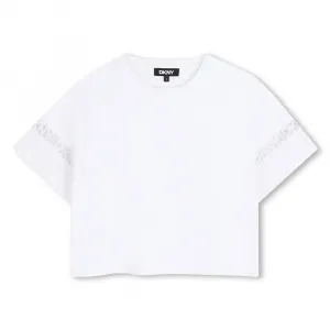 Футболка с коротким рукавом DKNY D62623, белый