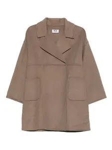 Пальто с накладными карманами Betta Corradi, нейтральный
