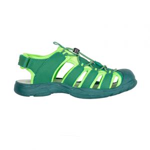 Сандалии Trollkids Kid's Kvalvika Sandal, цвет Dark Green/Light Green