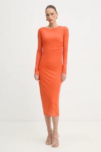 Платье Patrizia Pepe, оранжевый