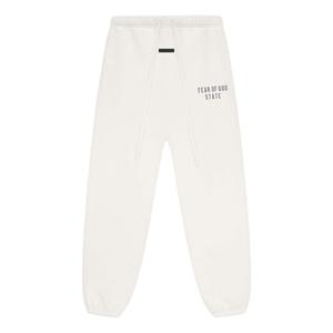 Спортивные брюки Fear of God Essentials Fleece Sweatpant 'Shell', белый