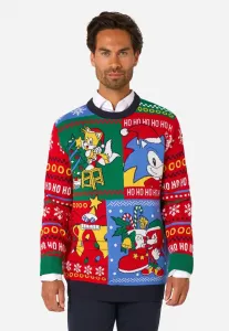 Рождественский свитер с соником Opposuits, Miscellaneous