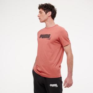PUMA Мужская хлопковая футболка - красная