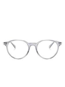 Montblanc очки в круглой оправе, серый