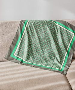 Шарф с твиловым принтом Studio Clip, цвет Green Komon (70)